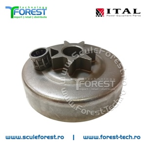 Carcasa ambreiaj compatibila pentru drujba Stihl 026, MS260, MS270, MS280 cu pinion fix si rulment pas .325" - Img 2