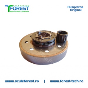 Carcasa ambreiaj originala pentru drujba Husqvarna 555, 562XP, Jonsered CS2260 cu sproket si rulment pas .3/8" - Img 2