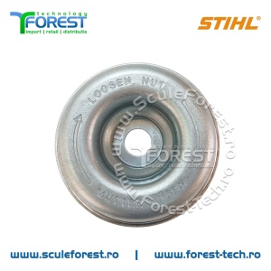 Cupa suport de protectie la disc originala ptr. motocoasele Stihl FS55, FS56, FS100, FS120, FS250 - Img 2