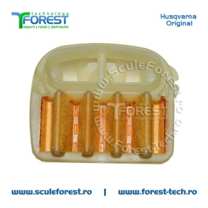 Filtru aer cu sita din pasla original pentru drujba Husqvarna 555, 560XP, Jonsered CS2258, CS2260 - Img 7