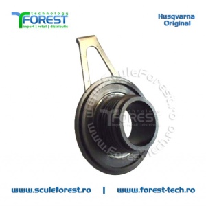 Melc ulei (pinion) original pentru pompa ulei drujba Husqvarna 365, 365 X-TORQ, 372XP, 372XP X-TORQ, Jonsered CS2166, CS2172