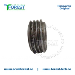 Melc ulei (pinion) original pentru pompa ulei drujba Husqvarna 40, 51, 55, Jonsered CS2050 - Img 3