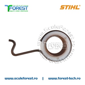 Melc ulei (pinion) original pentru pompa ulei drujba Stihl MS651, MS661, MS661C - Img 7