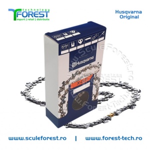 Pachet 5 lanturi drujba Husqvarna X-CUT 18"(45 cm), 34 dinti, pas 3/8, canal 1.5mm C85 - Img 2