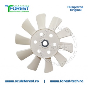 Paleta la ventilatorul cutiei de viteze la tractoarele Husqvarna TC 142T - Img 2