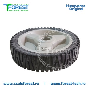 Roata fata originala pentru masina tuns gazon Husqvarna LC153, LC53 - Img 5