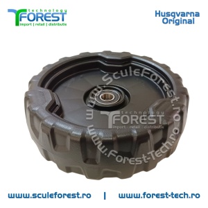 Roata fata originala pentru masina tuns gazon Husqvarna LC247, LC247S, LC247i, LC347iVX - Img 4