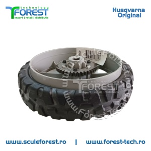 Roata fata si spate originala pentru masina tuns gazon Husqvarna LC356AWD - Img 6