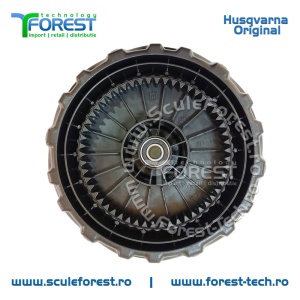 Roata spate originala pentru masina tuns gazon Husqvarna LC247S, LC347VLi, LC347iVX - Img 2