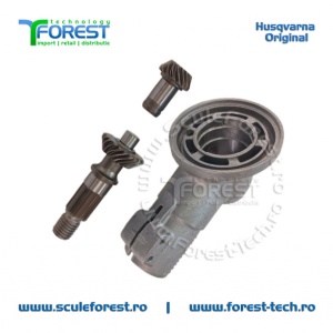 Set original pinioane angrenaj unghiular (reductor) motocoasa Husqvarna 135R, 333R, 535RX