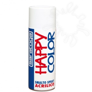 Vopsea spray "HAPPY COLOR" acrilic TRANSPARENT MAT - 400ml