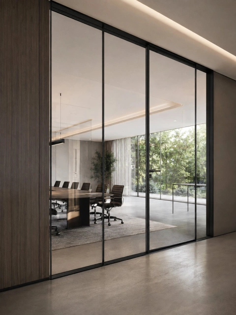 Perete vitrat ALUFIRE Vision Slim Line EI 60