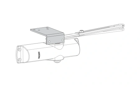 Amortizor usa cu brat standard TS 1000 C EN 2-4, GEZE - Img 2