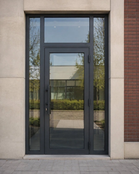 Usa exterioara din aluminiu rezistenta la foc EI 30, ALUFIRE Exterior Thermo - Img 2