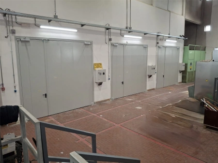 Usa metalica rezistenta la foc EI 120 de mari dimensiuni, 2 canate, ROTOR - Img 2
