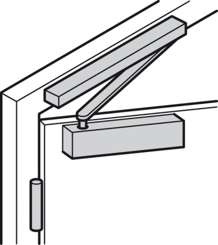 Amortizor usa cu brat culisant TS 5000 EN 2-6, GEZE - Img 3