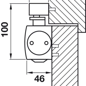 Amortizor usa cu brat culisant TS 5000 EN 2-6, GEZE - Img 4