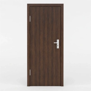 Usa rezistenta la foc din lemn EI 30, izolata fonic 37 dB (SILENCE), toc din otel, Porta Doors