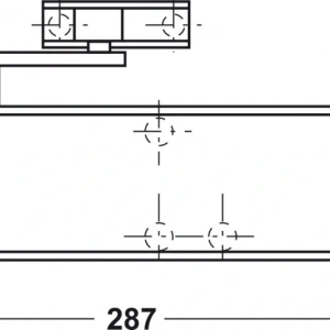 Amortizor usa cu brat cu blocare TS 4000 EN 1-6, GEZE - Img 2