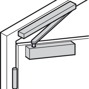 Amortizor usa cu brat culisant TS 5000 EN 2-6, GEZE - Img 3