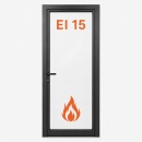Usi din Aluminiu cu Sticla Rezistente la Foc EI 15