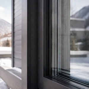 Usa exterioara din aluminiu rezistenta la foc EI 30, ALUFIRE Exterior Thermo