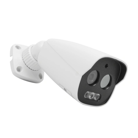 Camera supraveghere video PNI IP5422, 5MP,  termoviziune 720P, POE, 12V, functii AI, slot card micro