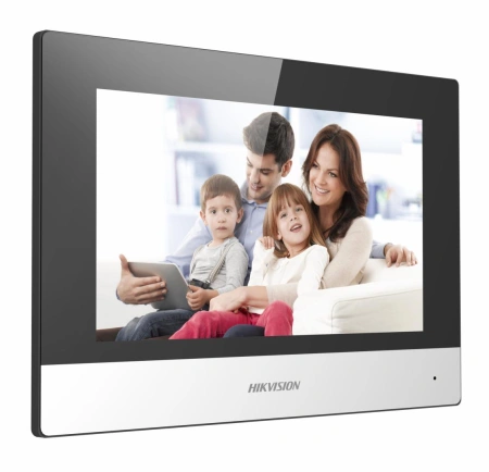 Monitor videointerfon WIFI modular 7" color Hikvision DS-KH6320-WTE1/EU;ecran LCD 7" color cu touch