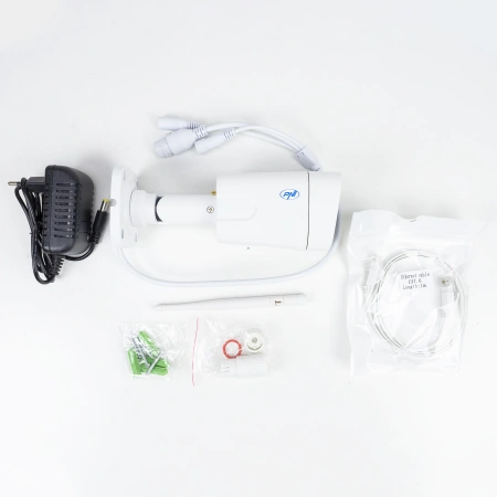 Pachet camera supraveghere video wireless PNI House IP55 si panou solar fotovoltaic PNI PSF6020A