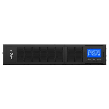 UPS Njoy Balder 1000 Online, Tower/rack, 1000 W, fara AVR, IEC x 8, display LCD, back-up 11 – 20 min. Putere (VA): 1000 - Img 2