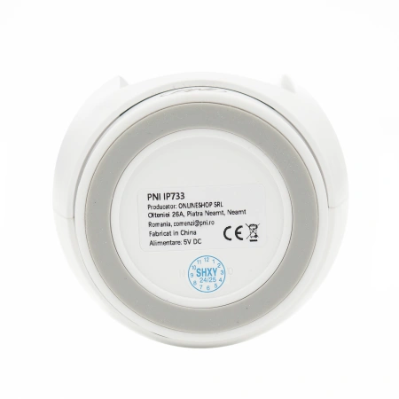 Camera supraveghere video PNI IP733 3MP, audio si video bidirectional, cu SOS buton apelare prin Blu