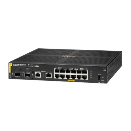 HPE Networking CX6100 12G Class4 PoE 2G/2SFP+ 139W Switch - Img 3