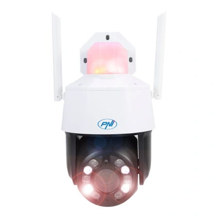 Pachet camera supraveghere video wireless PNI House IP575 si panou solar fotovoltaic PNI PSF6020A