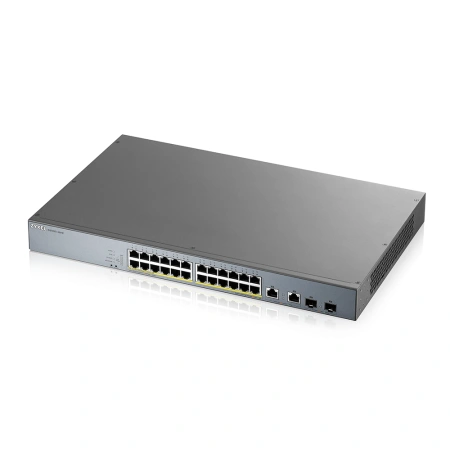 Switch Zyxel Gigabit GS1350-26HP, 24 porturi, PoE - Img 3