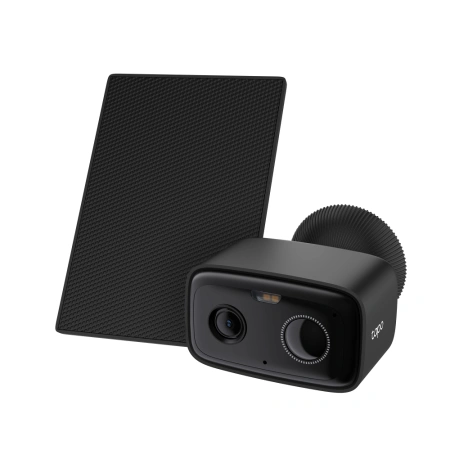 Tapo Solar-Powered Security Camera Kit, Image Sensor: 1/3" Progressive Scan CMOS Sensor, Lens: Focal Length: 3.16mm ±5%, 1080P 2MP (1920×1080 px), frame rate 15 fps - Img 2