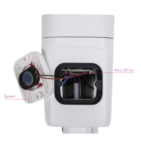 Pachet camera supraveghere video wireless PNI House IP55 si panou solar fotovoltaic PNI PSF6020A