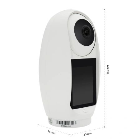 Camera supraveghere video PNI IP733 3MP, audio si video bidirectional, cu SOS buton apelare prin Blu