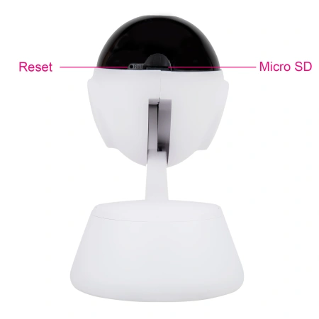 Pachet Camera supraveghere video PNI IP720LR, 1080P, 2MP, IP, P2P, PTZ si card de memorie microSD PN