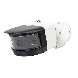 Camera supraveghere video PNI IP6424, 8MP, D-WDR, Zoom Digital, cu functii inteligente de detectie sau identificare, vedere panoramica 180 grade, 12V, POE, IP67