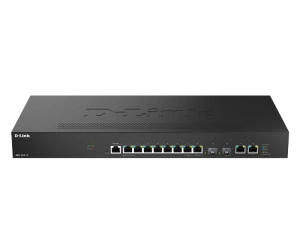Switch D-Link 2.5Gigabit DMS-1250-10S, 8x RJ-45, 2x SFP+, 1x Console, 100/1000/2500 Mbps, compatibilitate 802.3u, 802.3ab, 802.3bz, 802.3ae, 802.3z, 802.3az, 802.3x, 802.1Q, 802.1