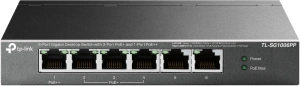 Switch TP-LINK Gigabit TL-SG1006PP, 6 porturi, PoE