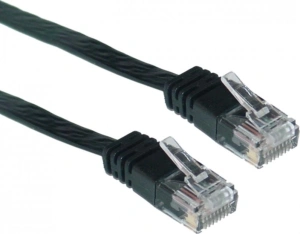 Cablu SPACER SP-PT-CAT5-3M-BK, RJ 45/ RJ 45, 3 m, Negru