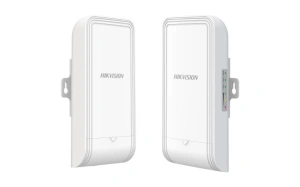 Kit Wireless Bridge Hikvision DS-3WF1000-EI-2N/P 2.4Ghz 300Mbps 1KM, pana la 1km transmisie wireless, 300 Mbps 802.11n wireless bridge, Built-in 7dBi 2 x 2 MIMO antenna, Standard PoE, 2 × 10/100 Mbps RJ45 ports, dimensiuni: 90.8 mm × 187.87 mm × 57.87 mm,