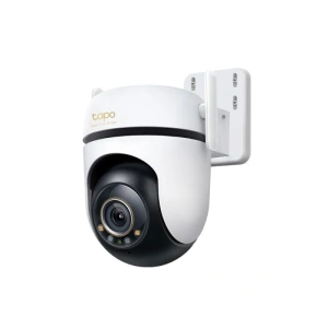 Outdoor Pan/Tilt Security Wi-Fi Camera SPEC: 3K 5MP (2880x1620), 2.4 GHz, 2 × External Antennas, 1 × Ethernet Port, Horizontal 360º FEATURE: Pan/Tilt, Starlight Color Night Vision, Smart AI Detection and Notifications (motion, people, pets, cars), Sound a