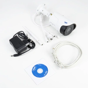 Pachet camera supraveghere video wireless PNI IP52LR si Panou solar fotovoltaic PNI PSF6020A
