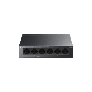 Switch TP-LINK LS106P, Fast Ethernet, 6 porturi, PoE