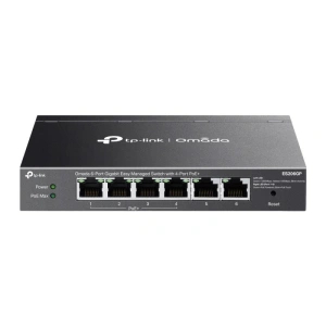 Switch TP-Link Omada ES206GP, Gigabit, 6 porturi