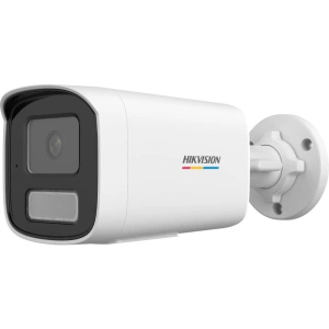 Camera de supraveghere IP Bullet 2MP ColorVu Hikvision DS-2CD1T27G2H- LIU(2.8MM), lentila fixa 2.8mm, iluminare: Color: 0.001 Lux @ (F1.0, AGC ON),B/W: 0 Lux with IR: 50m, microfon incorporat, interfata: 1 x RJ45 10 M/100 M self-adaptive Ethernet port, al