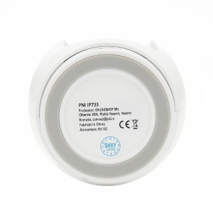 Camera supraveghere video PNI IP733 3MP, audio si video bidirectional, cu SOS buton apelare prin Blu