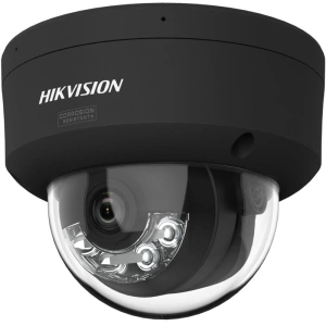 Camera de supraveghere IP Dome 8MP Smart Hybrid Light with ColorVu Hikvision DS-2CD2147G3-LIS2UY(2.8MM)/BK, lentila fixa 2.8mm, iluminare min: Color: 0.0001 Lux @ (F1.0, AGC ON),0 Lux with light, lumina alba / IR: 30m, microfon dublu incorporat, interfata